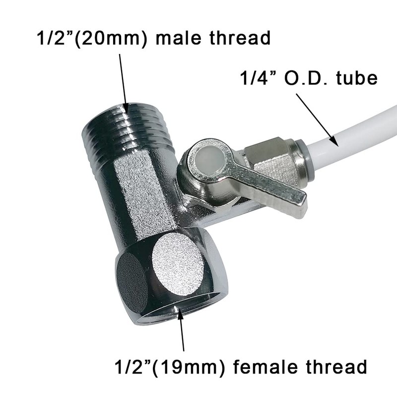 Malida Ball Valve Water Faucet Tap Feed Water Filters RO