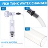 BESPORTBLE 2pcs Aquarium Water Changer Practical Fish Tank Cleaning Tool