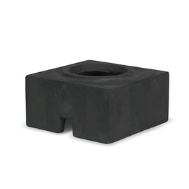 Aquascape Spillway Bowl Stand, Iron Ore, 6 inch H (15 cm), 78425