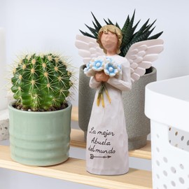 AUKEST Abuela Gifts, Regalo para Abuela, Gift for Grandma Spanish Figurines