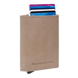 The Chesterfield Brand Paris Credit Card Holder 6cc 10 cm RFID Off White, Cream White, rfid wallet
