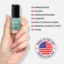 LONDONTOWN No Bite Nail Recovery - Bitter Nail Polish to Deter Thumb Sucking And Biting Habits with Nail Growth Care, .40fl oz