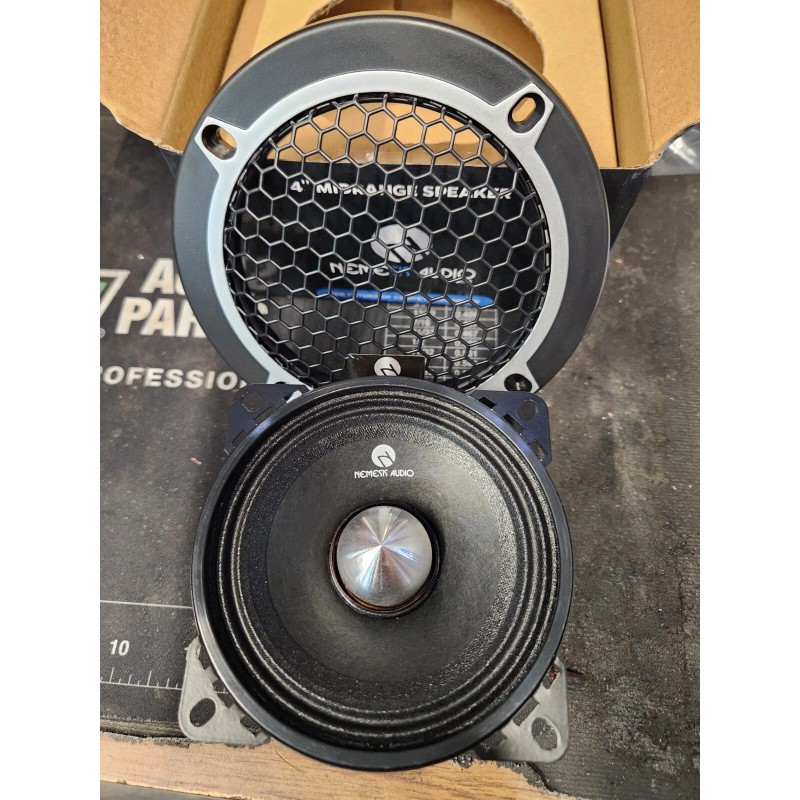 Nemesis Audio NA-4MR 4 inch 125 Watts RMS 4-ohm Car