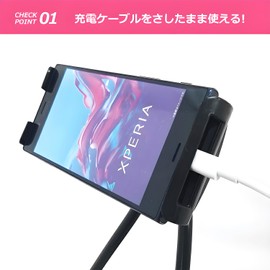 GSON Neck Hanging Stand, Lazy Stand, Mobile Stand, Neck Hanging, Standing Type, 360° Freely Adjustable, Smartphone Holder, Freely Adjustable Arm, Tabletop, Floor, Car, Selfie, Hands-free, Smartphone