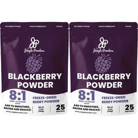 정글파우더 동결건조 블랙 베리 파우더 100g 2팩 Jungle Powder Freeze-Dried Black Berry Powder 100g 2 Packs