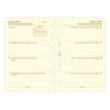Filofax Pocket week on two cotton cream 5 language 2026