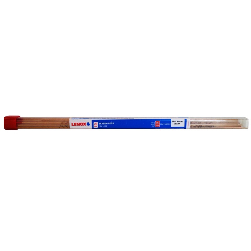 LucasMilhaupt 15% Silver Brazing Rods 5 RODS Sil-Fos, Worthington, Harris
