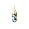 Old Tupton Ware Oval Light Pull with Cord Attached (Snowdrop)