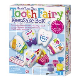4M Make Your Own Tooth Fairy Keepsake Box - Arts and Crafts for Girls and Boys