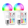 Vgogfly RGB Led Light Bulbs 10W Color Changing Light Bulb