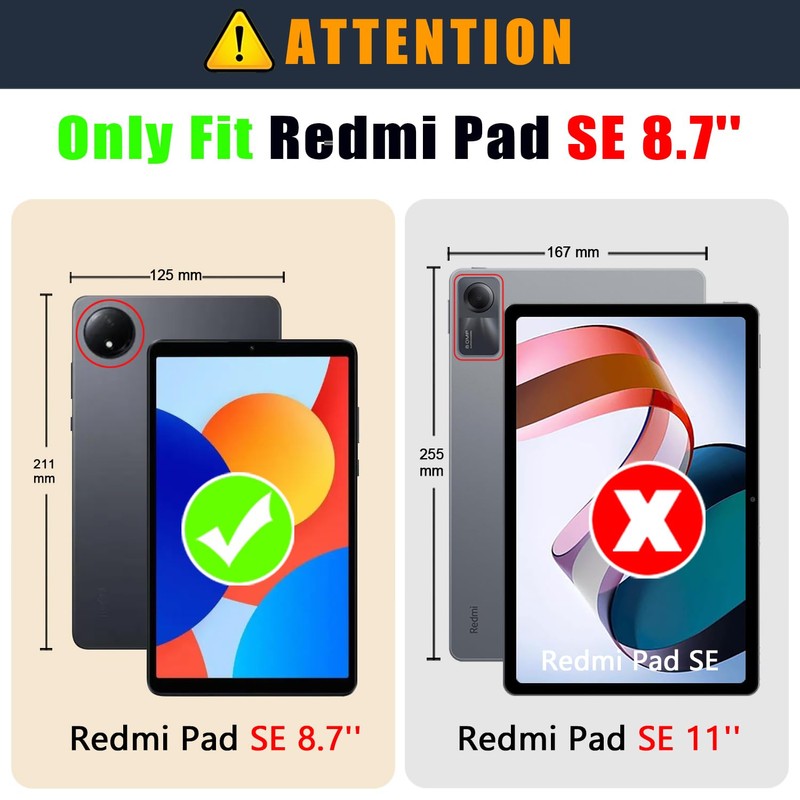 Acelive Case for Redmi Pad SE 8.7 Inch Tablet 2024