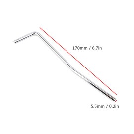 Dilwe Universal Guitar Tremolo Arm Application for Fender/Gotoh String Instrument Accessory, Tremolo Arm Whammy Bar Electric Guitar