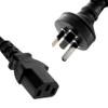 8WARE Male Wall 240v PC Power Cable, 2 Meter