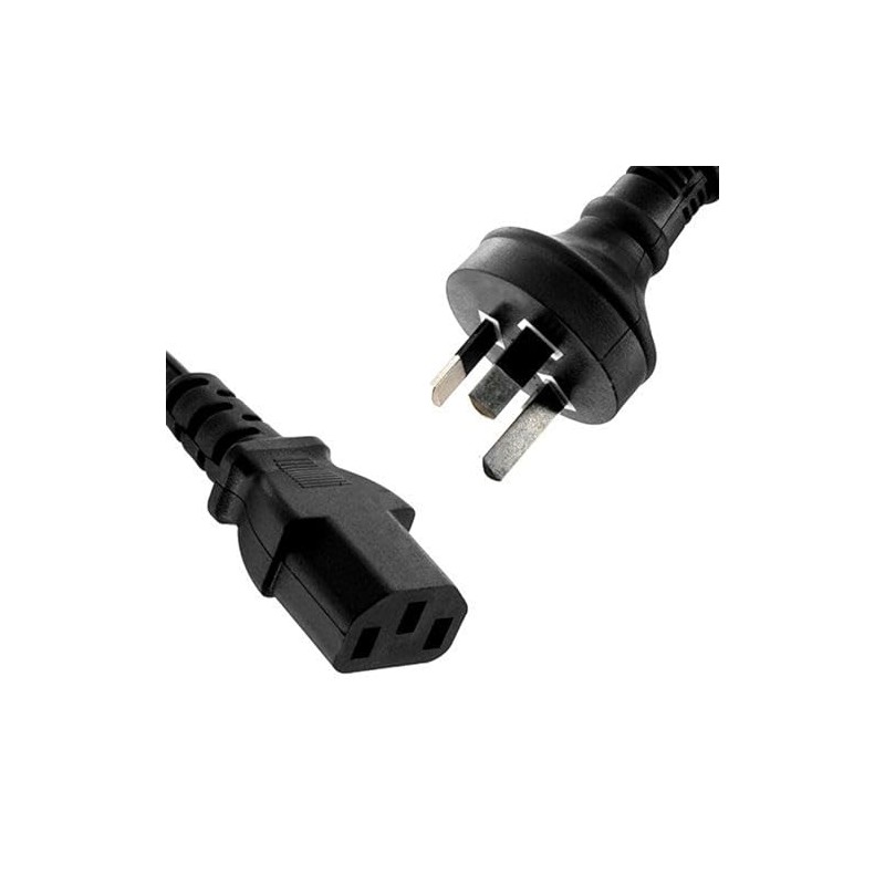 8WARE Male Wall 240v PC Power Cable, 2 Meter