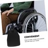 Baluue 1pair Elevating Wheelchair Footrest Heavy Duty Pedal for Comfort