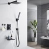 RTOBWEYE 8 Inch Shower Faucet Set, Rainfall Shower System with