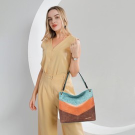 Montana West Purses for Women Hobo Bags Large Leather Handbags Shoulder Satchel Bag for Gift Travel Casual Work MWC-047BTQ