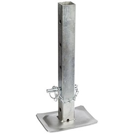 BULLDOG 500270 Drop Leg and Pin for Jack , Gray , 8,000lbs.