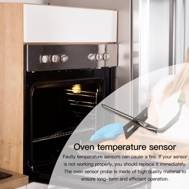 New DG32-00002B Oven Temperature Sensor Probe Range Thermistor Replaces NE59N6650SG, NE59N6650SS, NE59R4321SG, NE59R4321SS,NE59R6631SG, NE59R6631SS