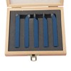 5pcs Lathe Tool Carbide Tipped Weld Turning Tool Set Machine