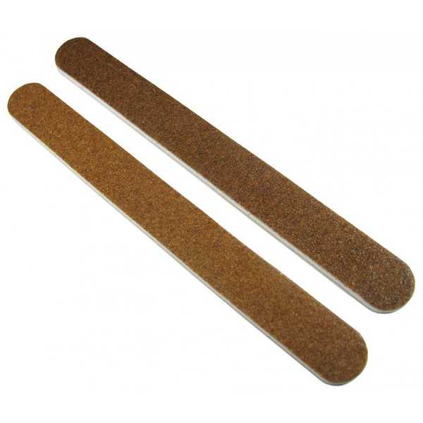 Brown 80/80 Washable Nail File 50 Pack