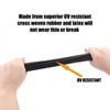 24inch Bungee Cords with Hooks, 12pack Heavy Duty Rubber Tarp
