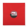 Pack of 25 Pack Anti-Static Record LP Red Lined 80