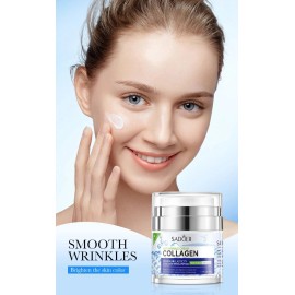 Crema facial hidratante de colágeno con retinol (1,2 piezas) crema antiarrugas para toda la piel