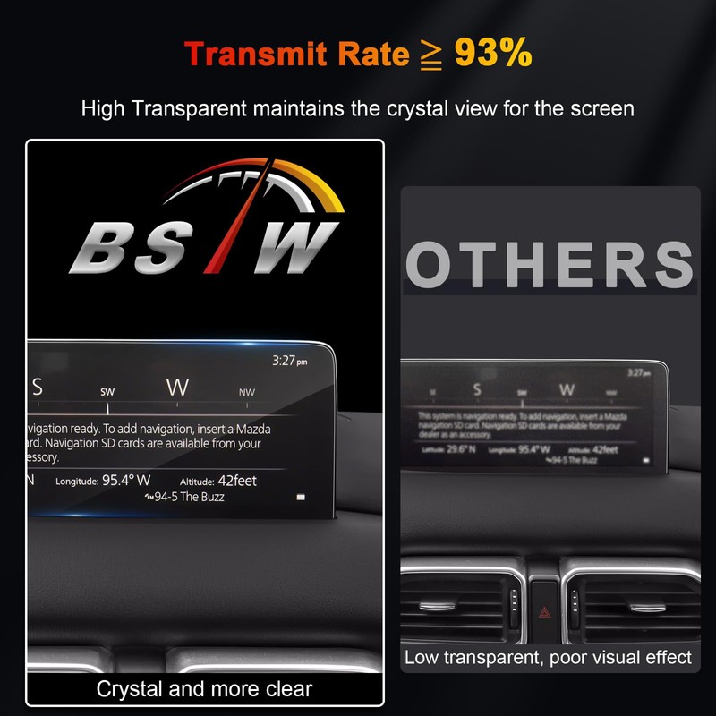 BSTW for 2025 Mazda CX-5 Screen Protector for 2021-2025 CX5