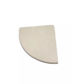 Tile X Stone Premium Marble Corner Shelf for Shower & Bathroom  - 9" Soap Dish