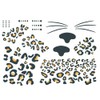 Leopard Spots Face Set - Leopard Spots Temporary Tattoos/Leopard Face