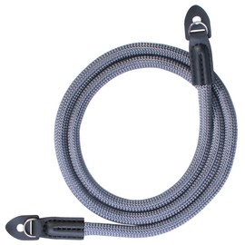 VKO Kameragurt Kamera Tragegurt Kletterseils Nackengurt Schultergurt geeignet für DSLR SLR oder spiegellosen Kameras(Grau)