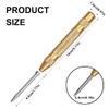 3 Pieces Automatic Center Hole Punch Tool, 5 Inch Automatic