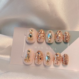 MunNail Gold Queen✨ - Square / MunNail 골드퀸✨ - 스퀘어
