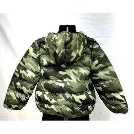 Epic Threads NWT Epic Threads Girls Packable Hooded Jacket w/Bag Camo/Pink Lining Sz 5