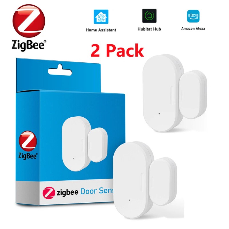 9 Packs For Zigbee Window Door Sensors Smart Contact Sensors