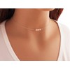 Sterling Silver Pearl Choker Necklace, Handmade with 3 Round Pink