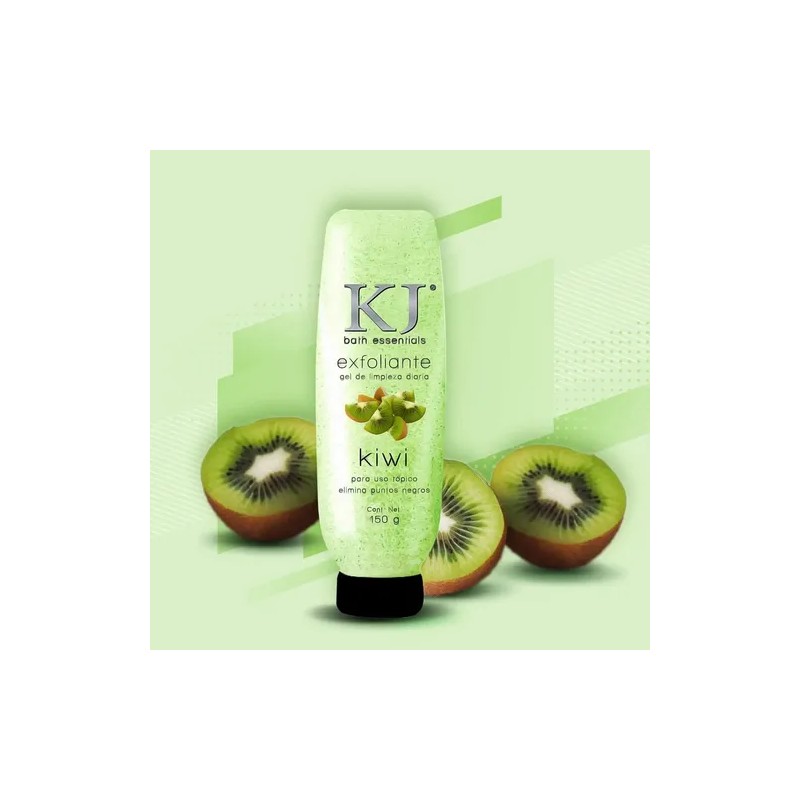 Exfoliante Facial Y Corporal En Gel Kj Con Extracto Natural