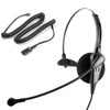 INNOTALK Classic Mono Office Phone Headset & QD Pigtail Adapter