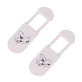 jojofuny 2pcs Webcam Cover Slide for Laptop Privacy Cover for Desktop Easy to Stick and Remove