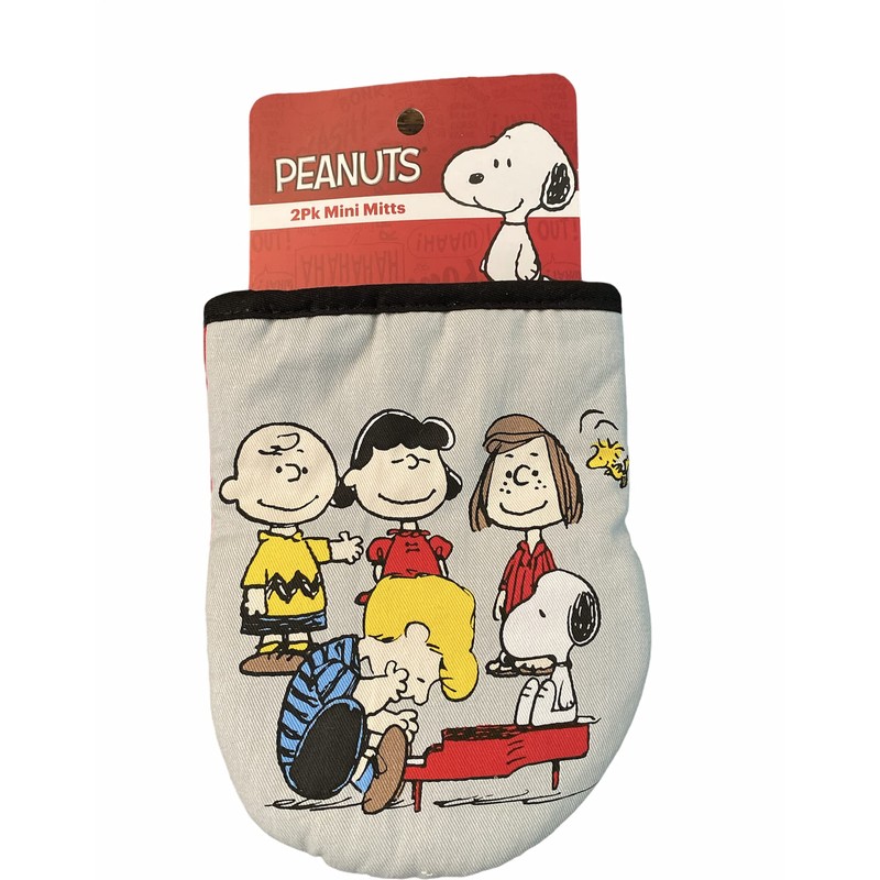 Peanuts 2pk Mini Mitts