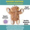 Sloth Sensory Weighted Vibrating Pillow, Pressure Activated for Kids Adults,