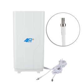 Blazing Fast Indoor 4G LTE 88DBi High Gain Plate Antenna 700MHz to 2600MHz TS9