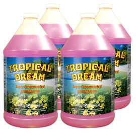 Qualiy Chemical Tropical Dream Deodorizer - A concentrated malodor counteractant and deodorizer - 128 oz (Pack of 4)