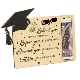 Graduation Money Holder 2025 Graduation Gifts for Her Him Funny Class of 2025 Gifts for College Masters Degree Graduate Unique Grad Party Decorations Cash Holder Card
