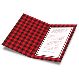 Christmas Card For Sister | Made in America | Eco-Friendly | Thick Card Stock with Premium Envelope 5in x 7.75in | Packaged in Protective Mailer | Prime Greetings