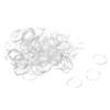 sourcing map 1000 Pack Rubber Band Stretchable Rubber Elastic Band