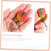 Healvian 5pcs Cartoon Strawberry Nail Clipper Friendly Fingernail Trimming Tool