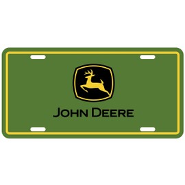 Chroma Graphics 1849 John Deere Auto Tag - Stamped Metal