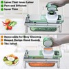 All-in-1 Vegetable Chopper with 8 Blades - Mandoline Slicer-Pro Food